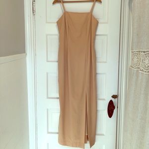 Vintage 90’s Yellow Midi Dress